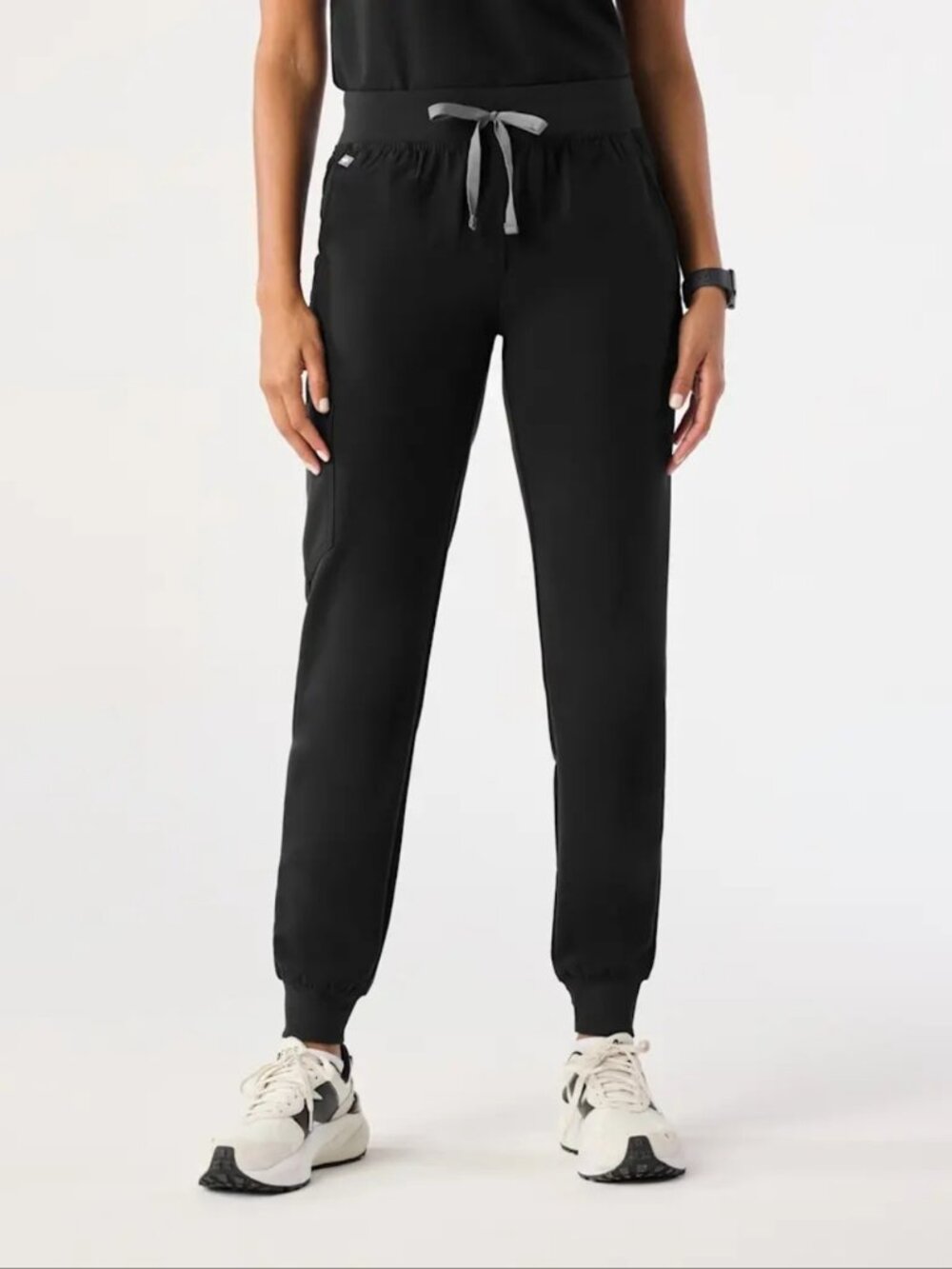 FIGS Zamora Jogger Scrub Pants In Black Size Woman's XS